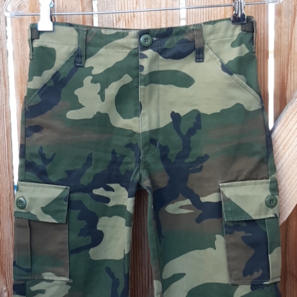 Vintage high rise camo cargo army pants xs - Picture 2 of 6